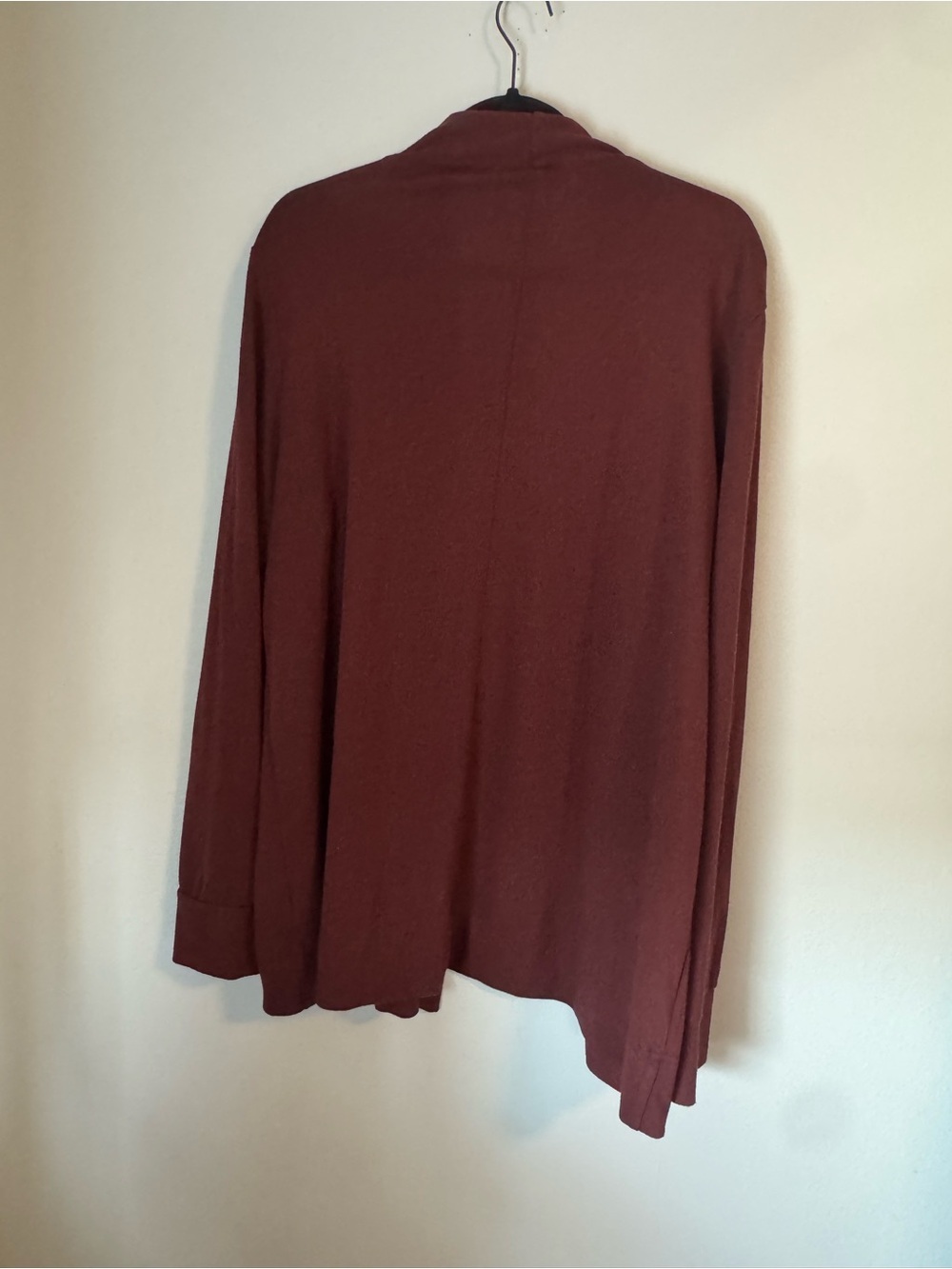 1902 & Co Open Front Cardigan - Deep Rust - Picture 5 of 6